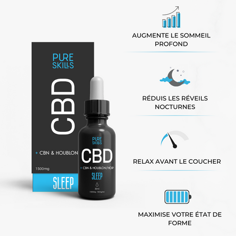 Huile CBD Sommeil | Pure Skills