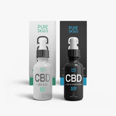 Huile CBD Anxiété + Sommeil | Pure Skills