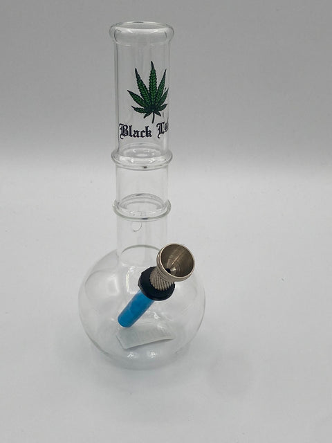 GLASS BONG WITH METAL CHILLUM