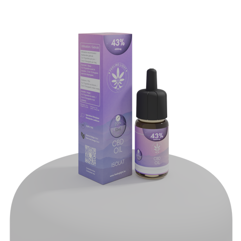 Feeling Light Huile CBD Feeling Light Huile de CBD Bio  43%
