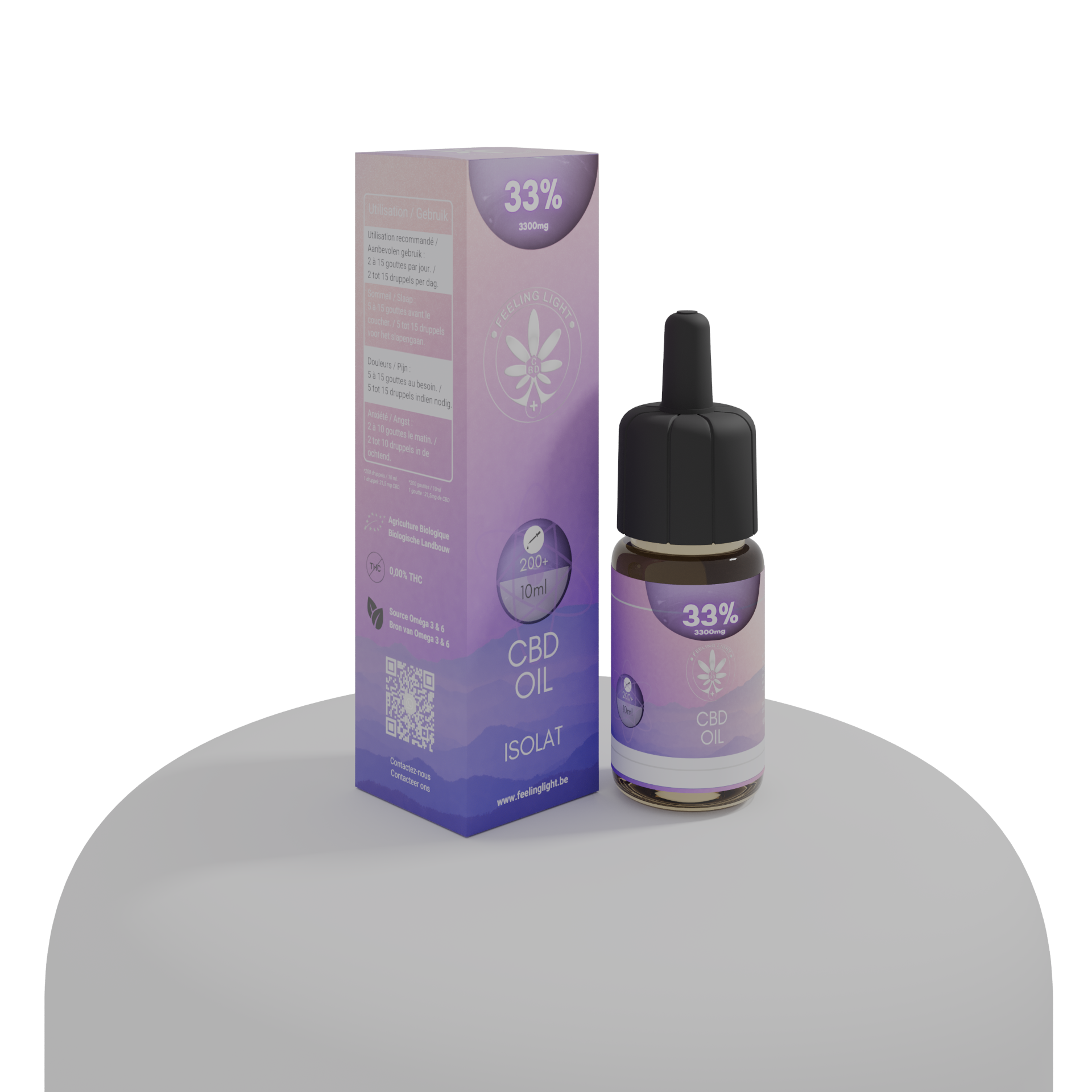 Feeling Light Huile Feeling Light Huile de CBD Bio 33%