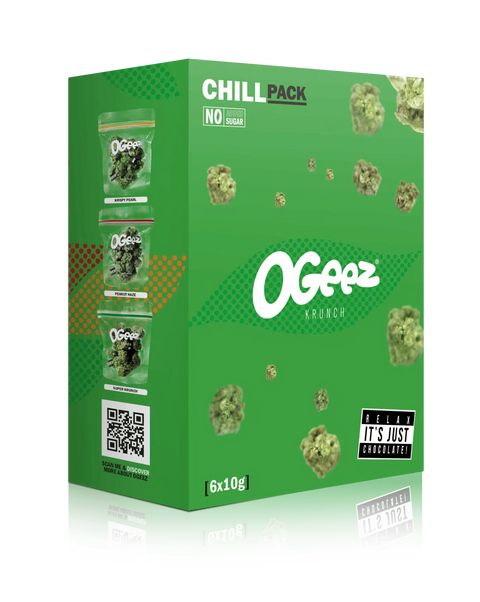 Ogeez chocolat - 6x10g - Chill Pack